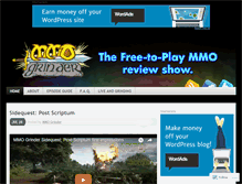 Tablet Screenshot of mmogrinder.net